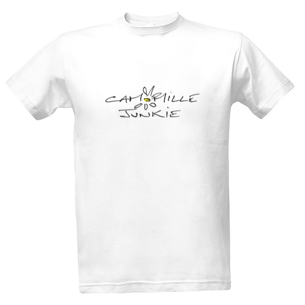 Tričko s potiskem Camomille Junkie