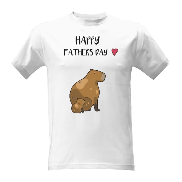 T-shirt Capybara Father's Day