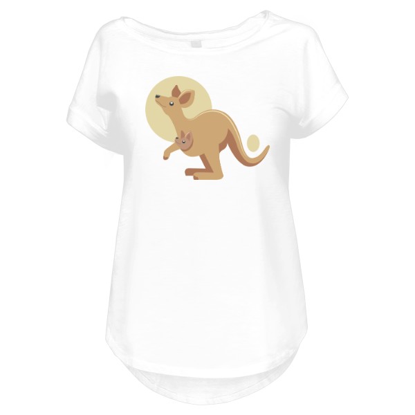 T-shirt Kangaroo with baby