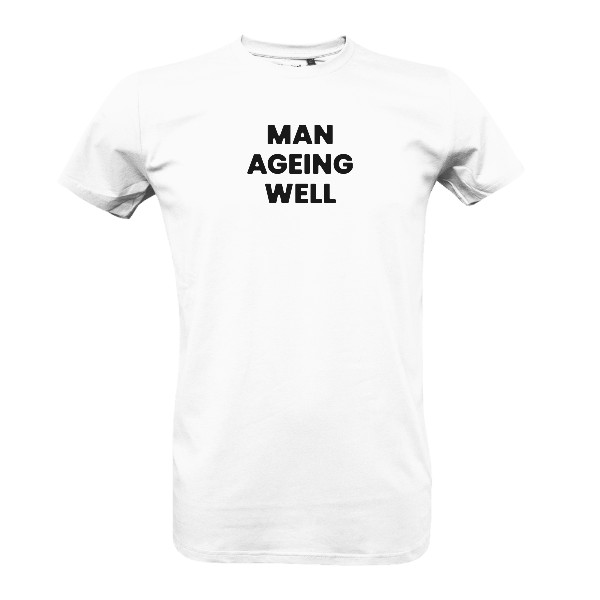 T-shirt Man ageing well