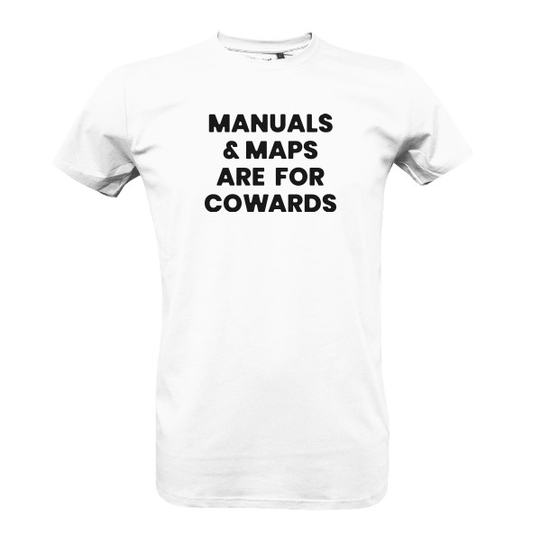 T-shirt maps for cowards