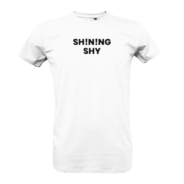 T-shirt shining shy