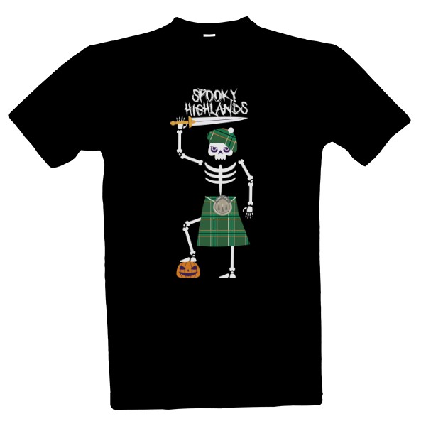 T-shirt Spooky Highlands - Scotland