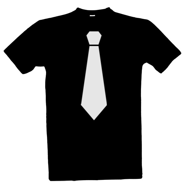 T-shirt White tie